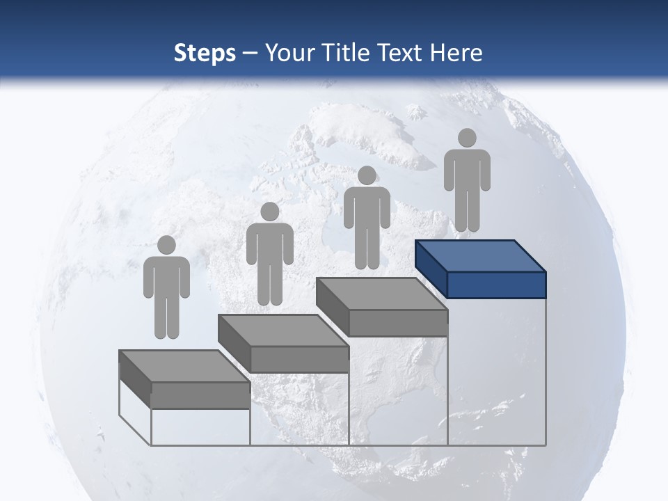 Winter Continent East PowerPoint Template