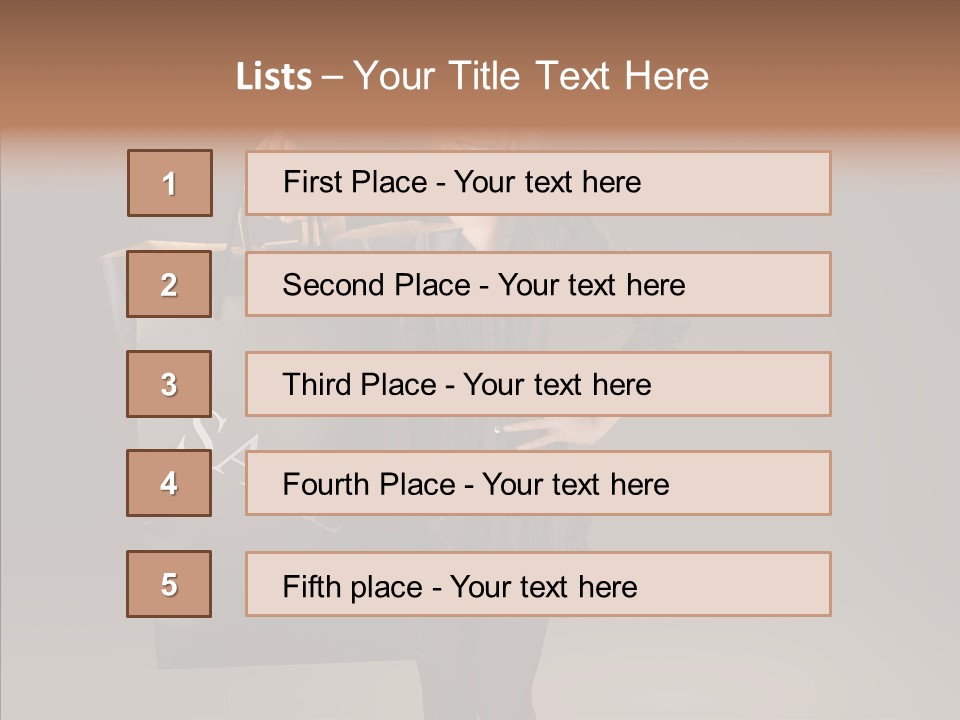 Expression Spend Night PowerPoint Template