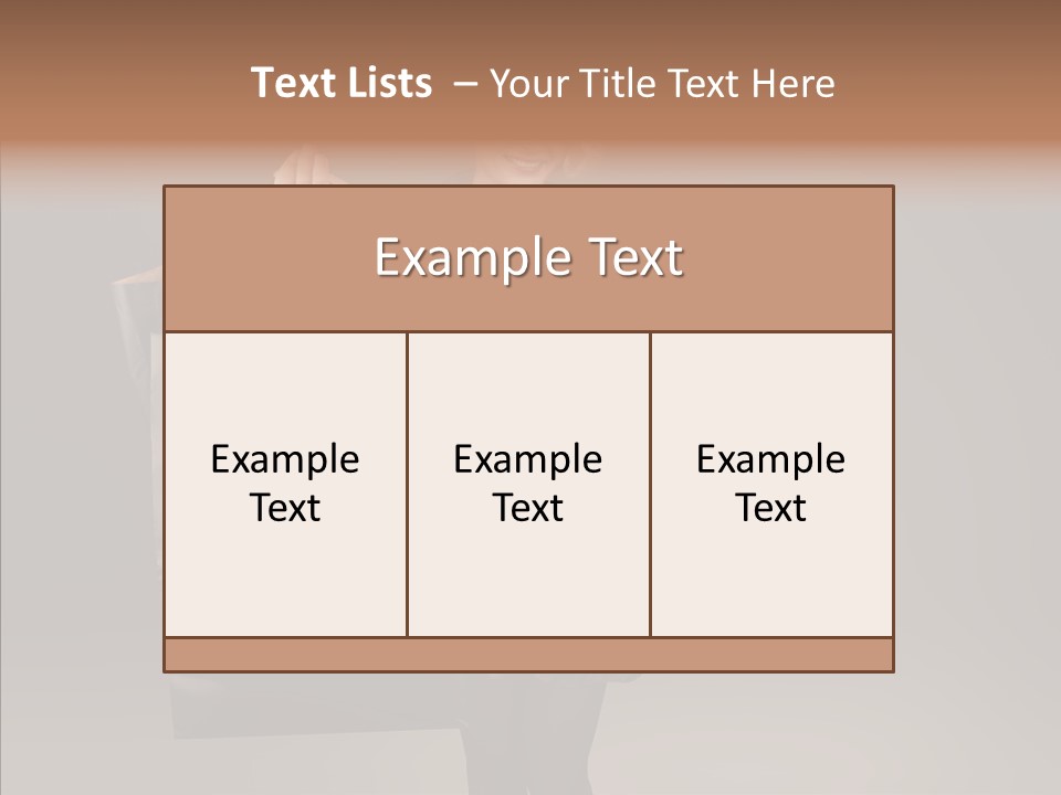Expression Spend Night PowerPoint Template