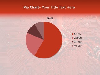 Desktop Microchip Printed PowerPoint Template