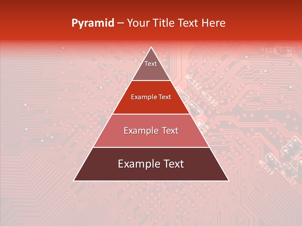 Desktop Microchip Printed PowerPoint Template
