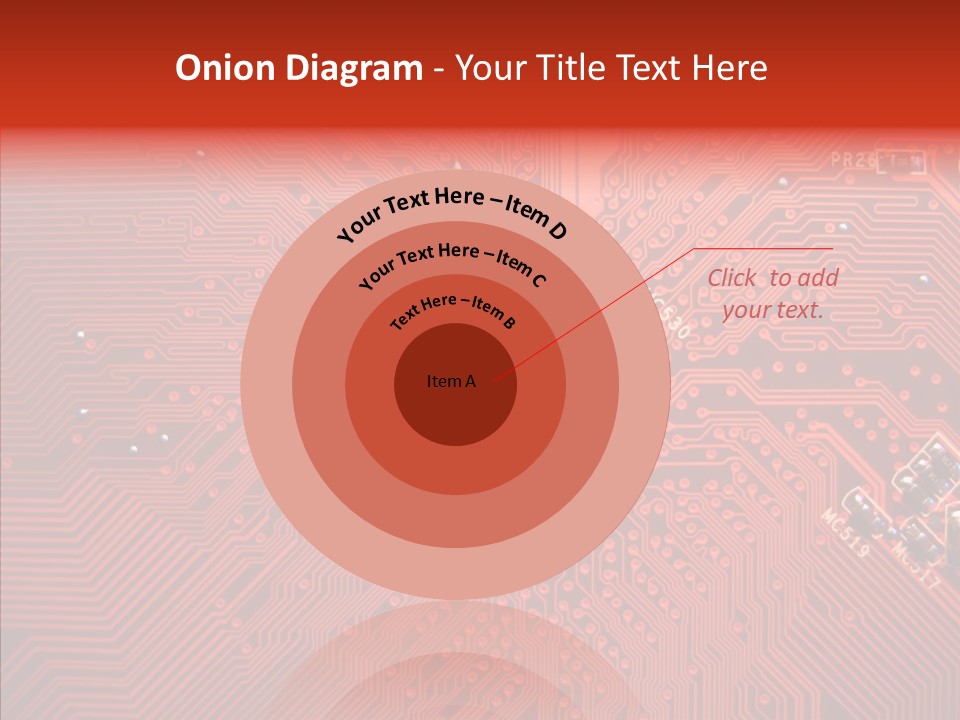 Desktop Microchip Printed PowerPoint Template
