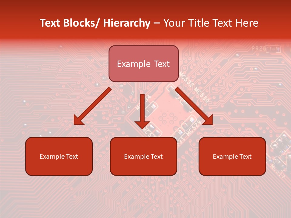Desktop Microchip Printed PowerPoint Template