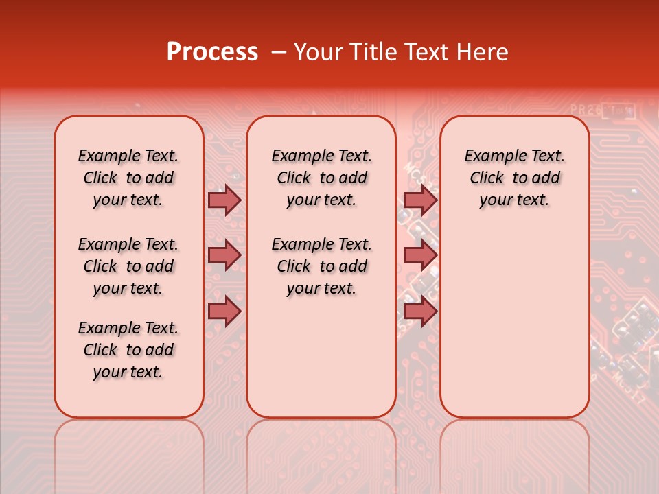 Desktop Microchip Printed PowerPoint Template