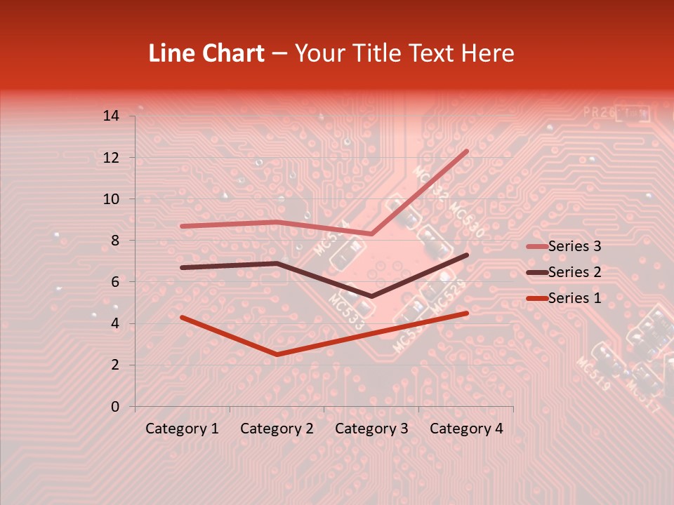 Desktop Microchip Printed PowerPoint Template