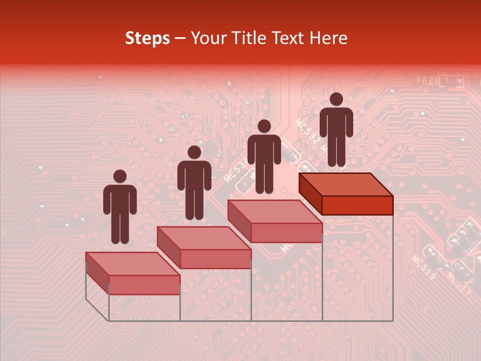 Desktop Microchip Printed PowerPoint Template