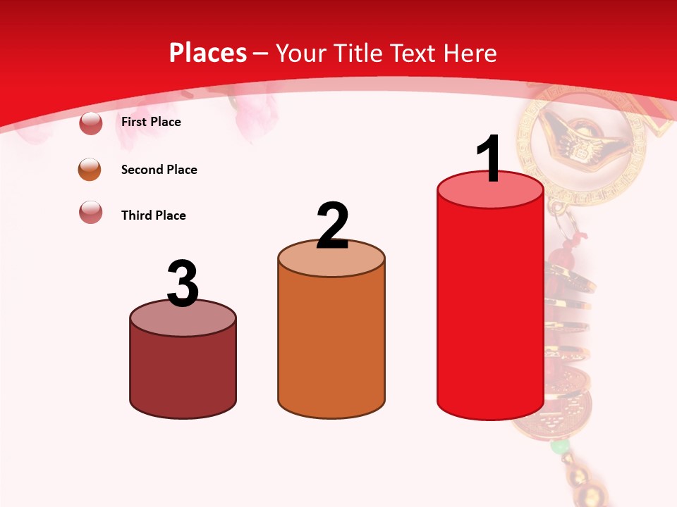 Red Spring Nobody PowerPoint Template