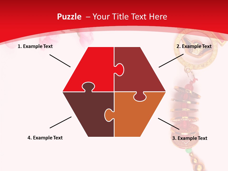 Red Spring Nobody PowerPoint Template