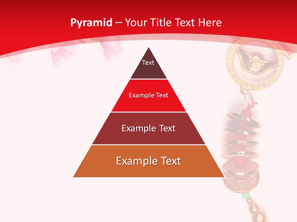 Red Spring Nobody PowerPoint Template