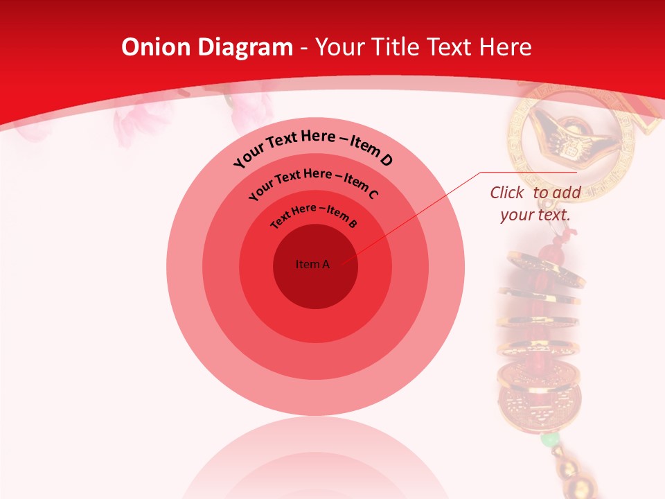 Red Spring Nobody PowerPoint Template