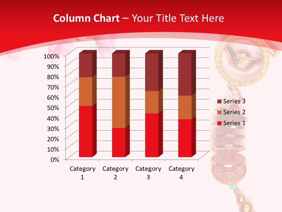 Red Spring Nobody PowerPoint Template