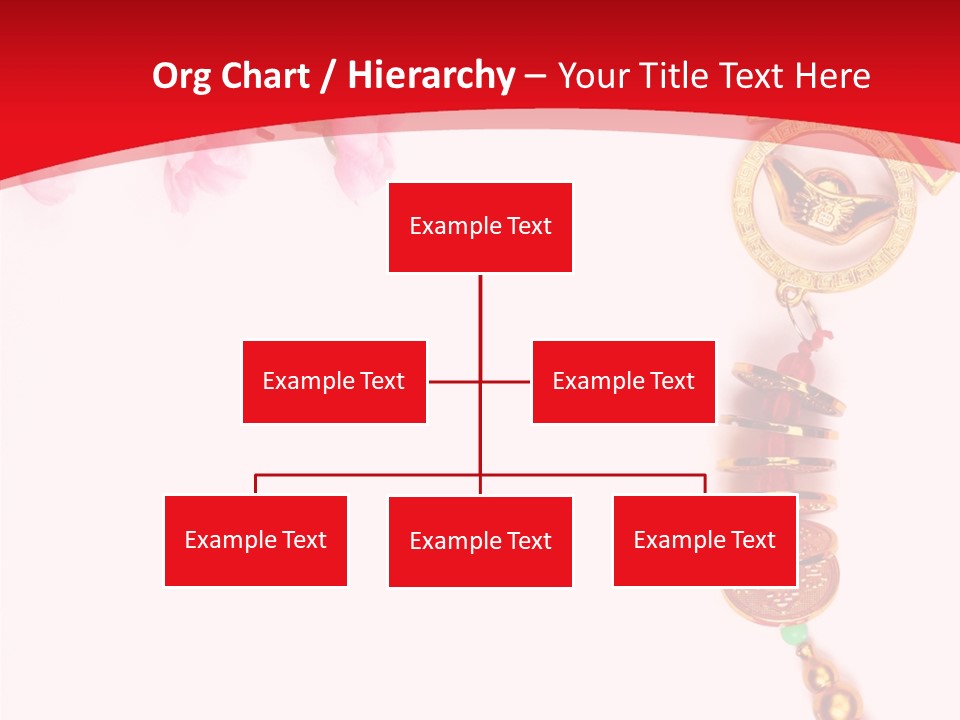 Red Spring Nobody PowerPoint Template