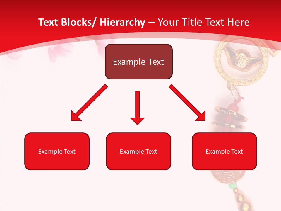 Red Spring Nobody PowerPoint Template