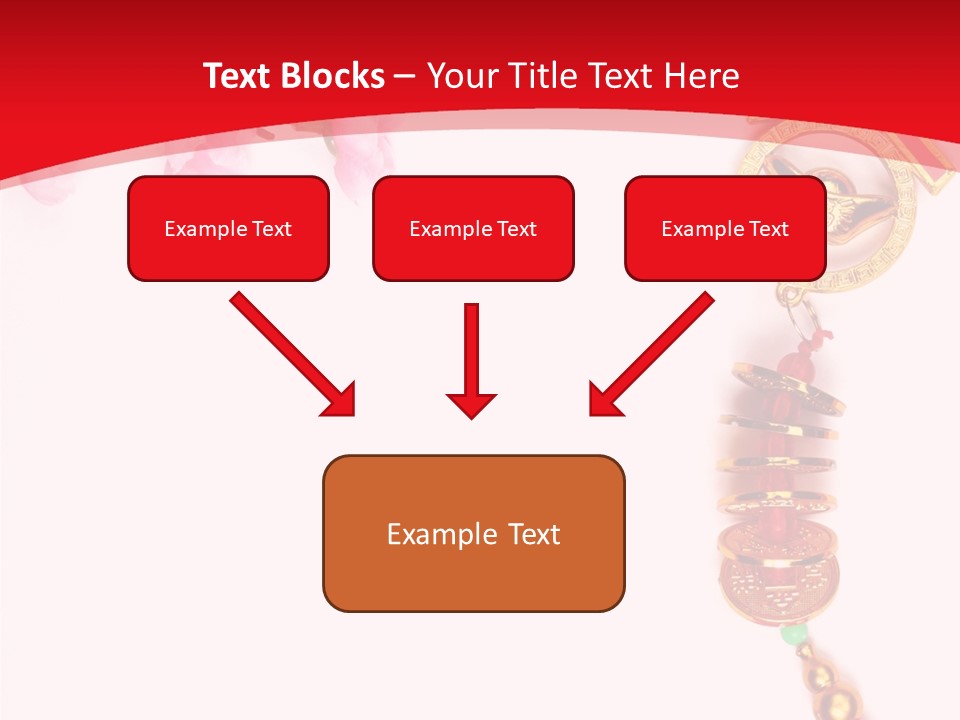 Red Spring Nobody PowerPoint Template