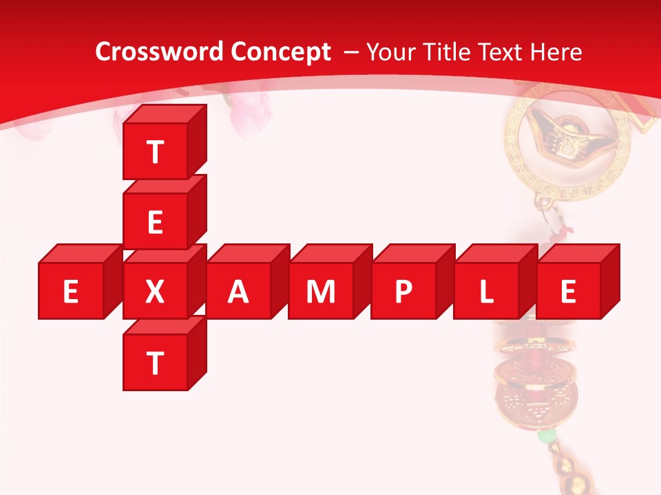 Red Spring Nobody PowerPoint Template