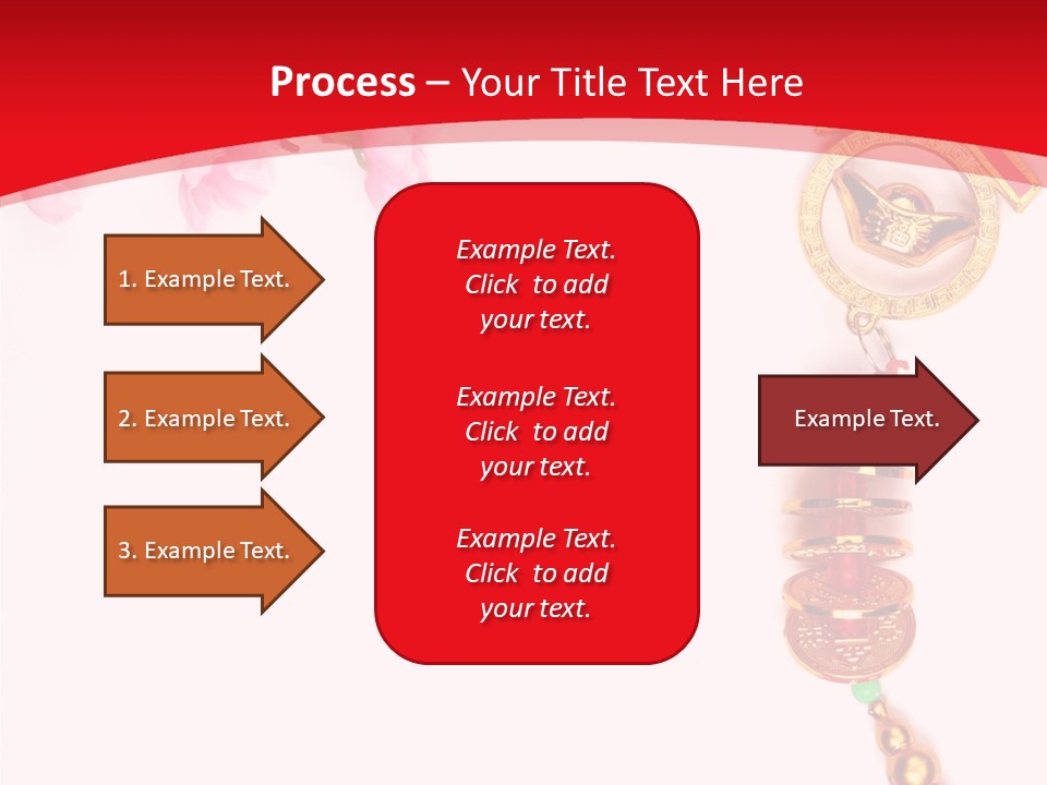 Red Spring Nobody PowerPoint Template
