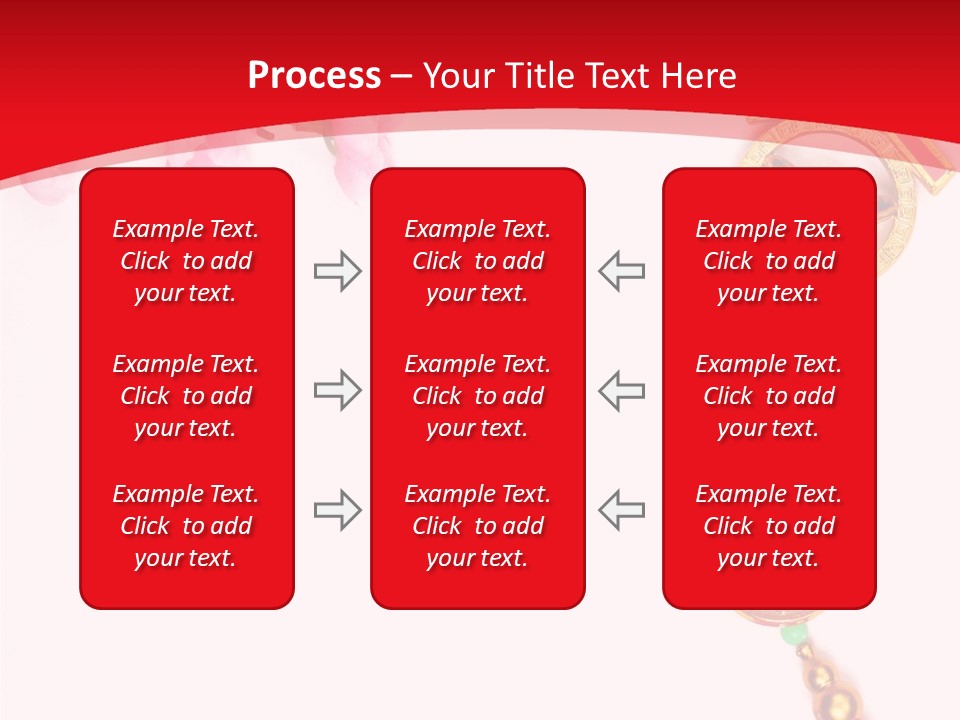 Red Spring Nobody PowerPoint Template