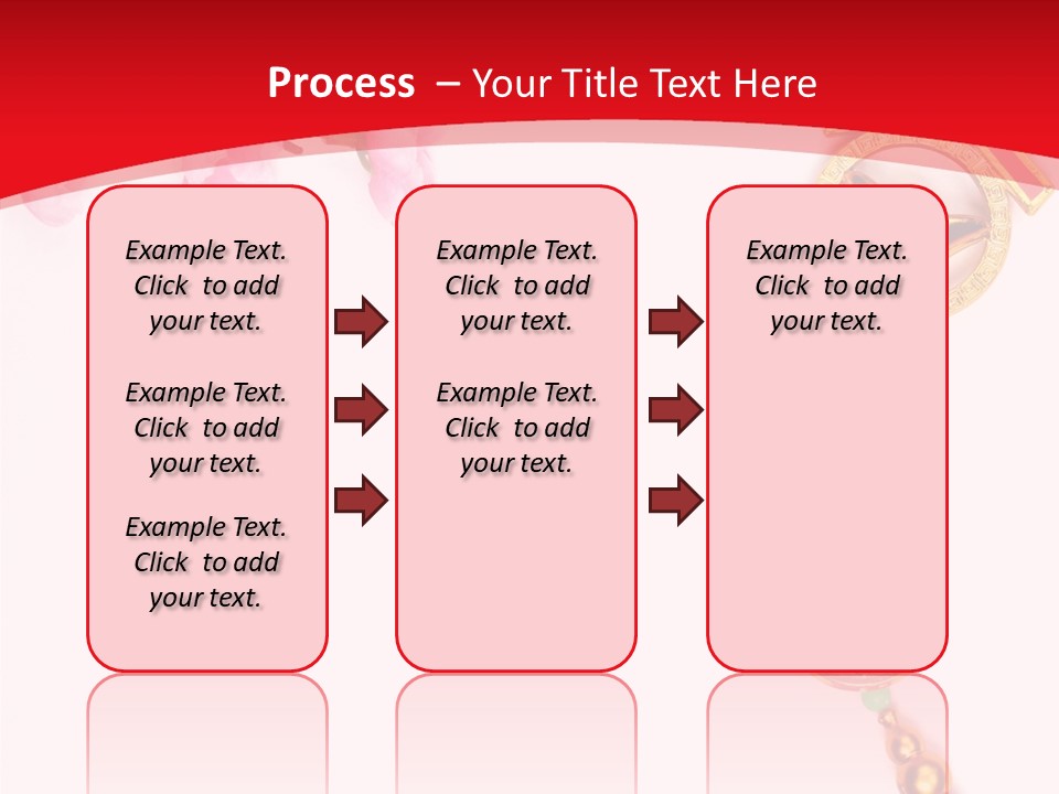Red Spring Nobody PowerPoint Template
