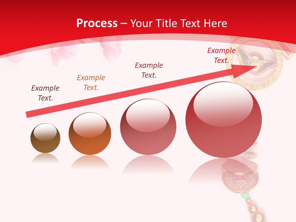 Red Spring Nobody PowerPoint Template