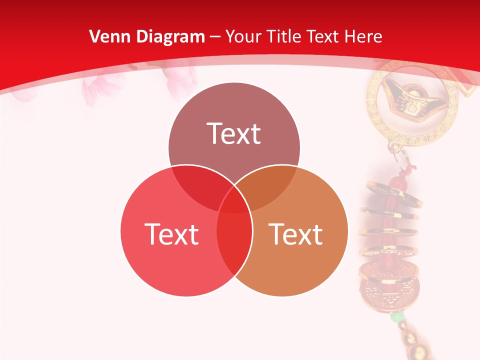 Red Spring Nobody PowerPoint Template