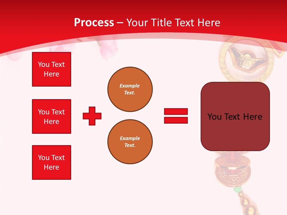 Red Spring Nobody PowerPoint Template