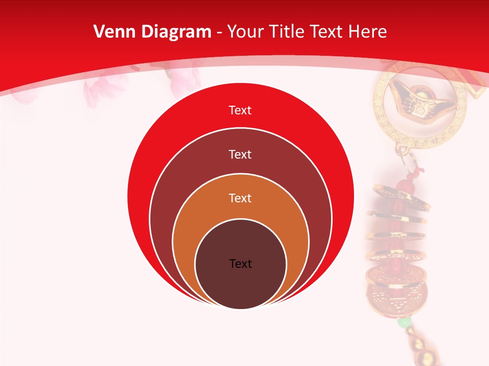 Red Spring Nobody PowerPoint Template