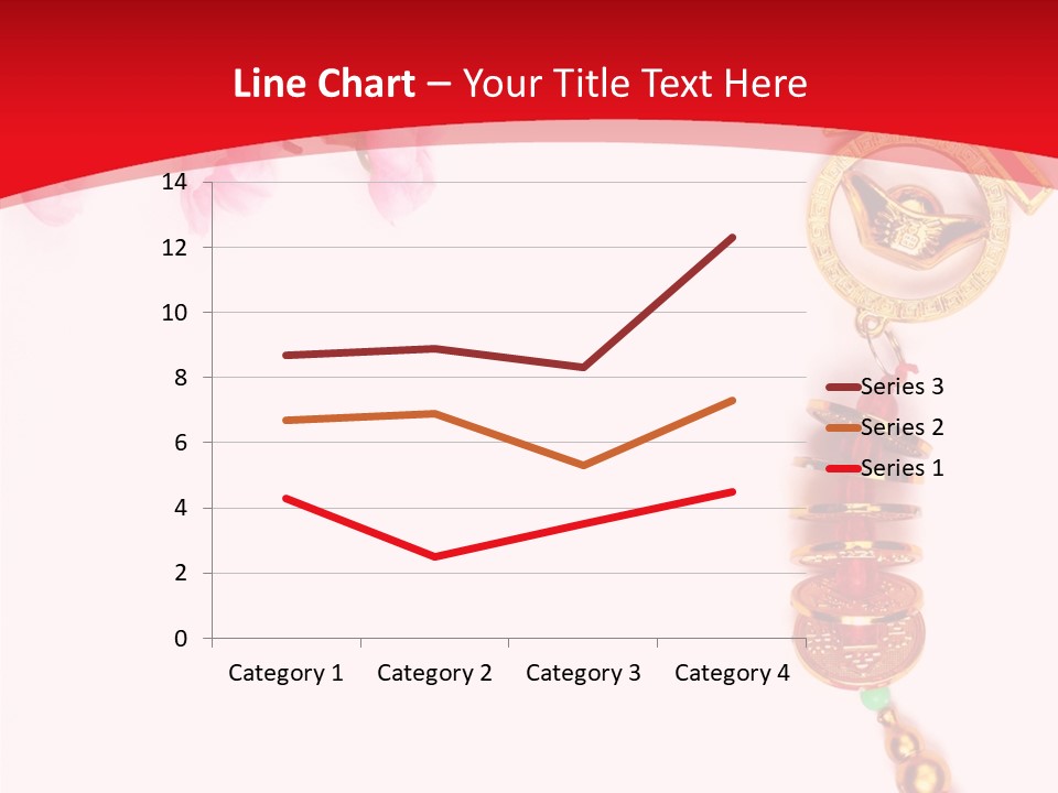 Red Spring Nobody PowerPoint Template