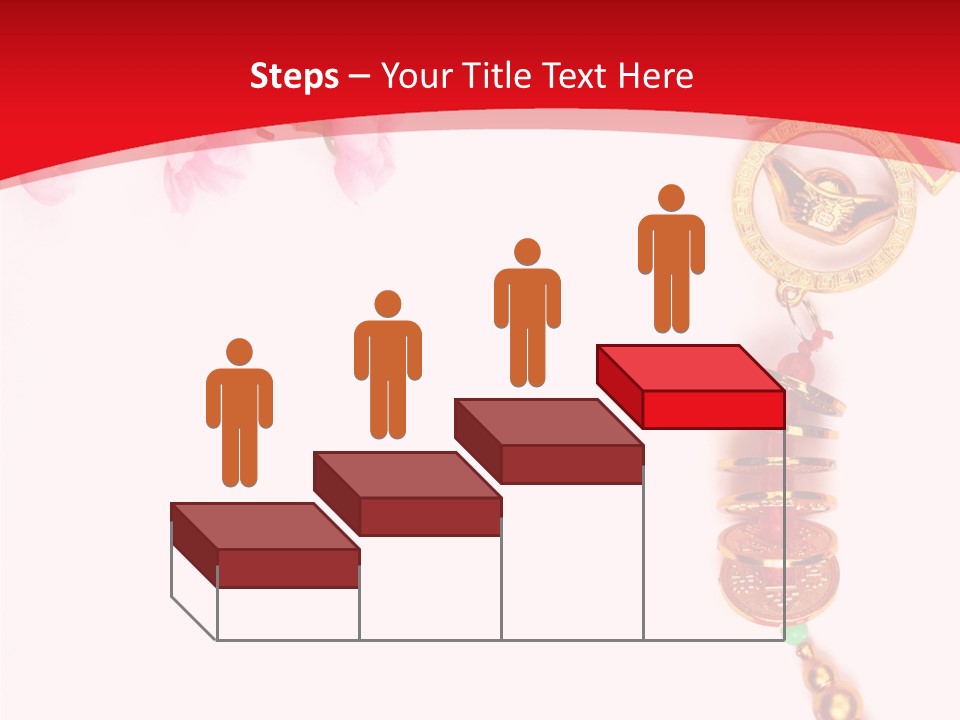 Red Spring Nobody PowerPoint Template