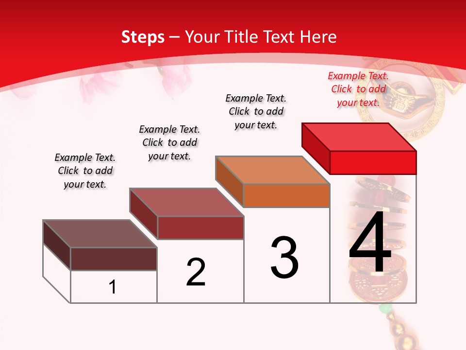 Red Spring Nobody PowerPoint Template