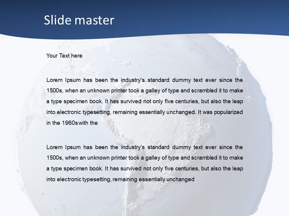 Winter Atmosphere Continental PowerPoint Template