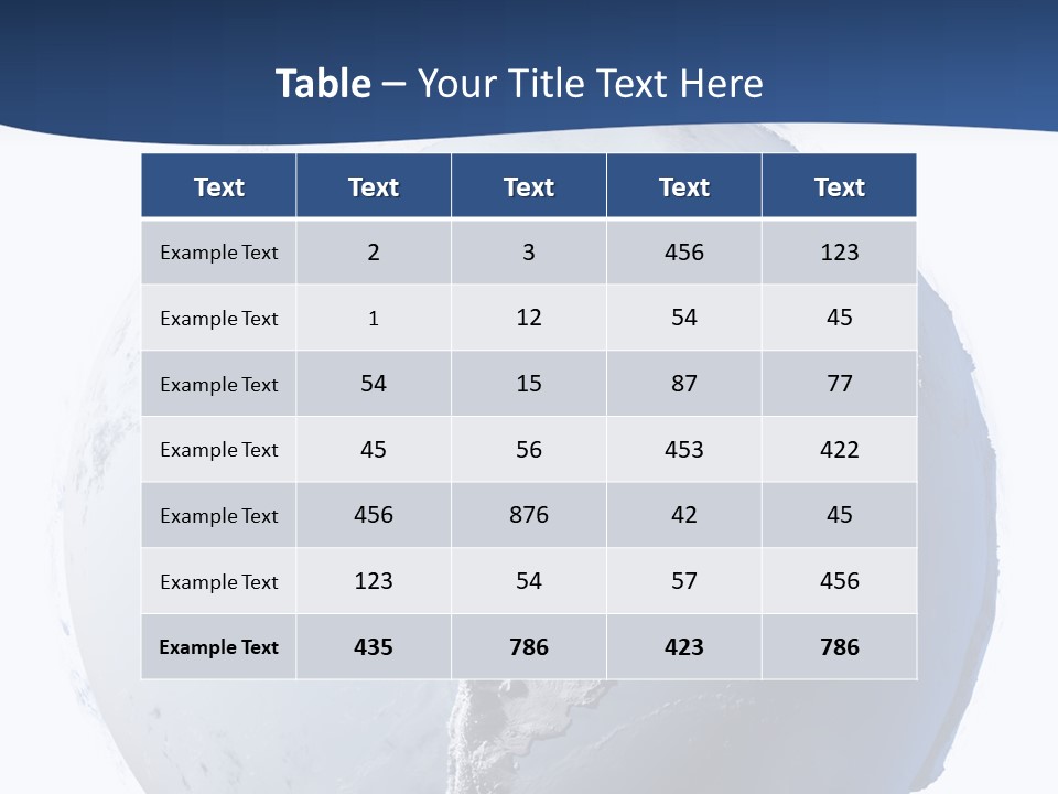 Winter Atmosphere Continental PowerPoint Template