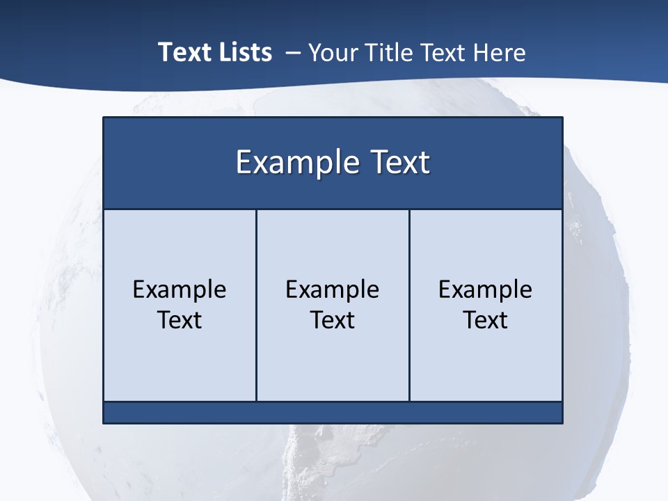 Winter Atmosphere Continental PowerPoint Template