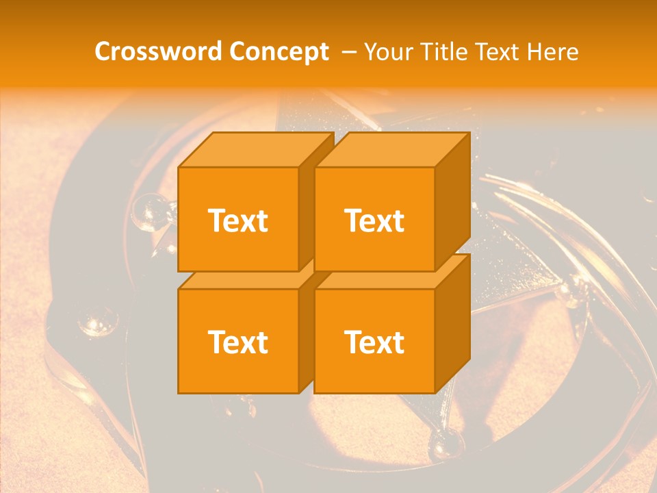 Badge Crime Law PowerPoint Template