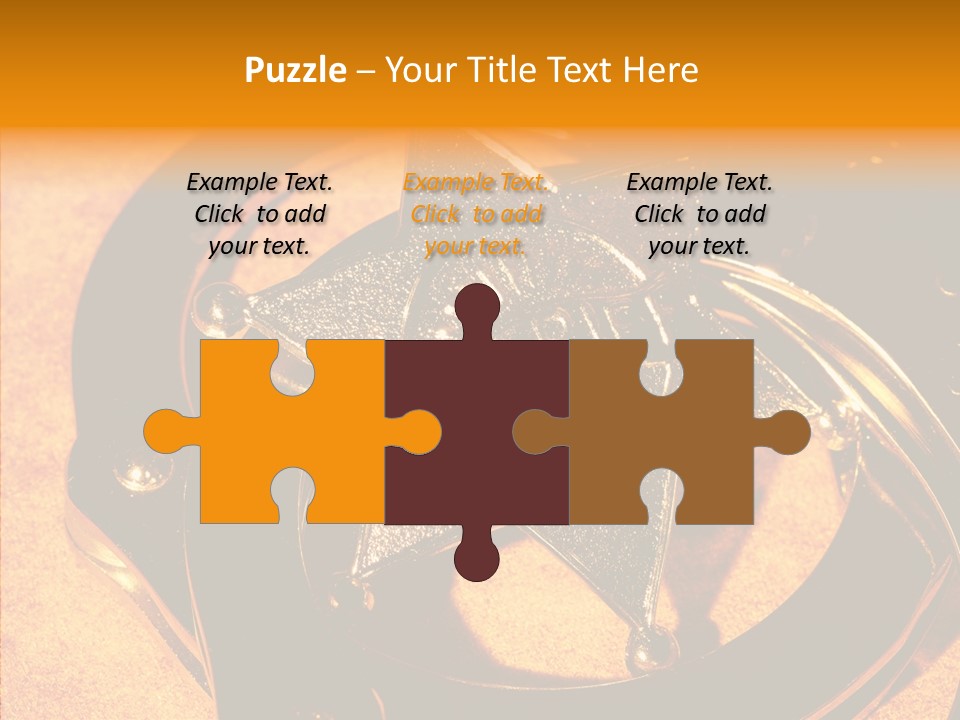 Badge Crime Law PowerPoint Template