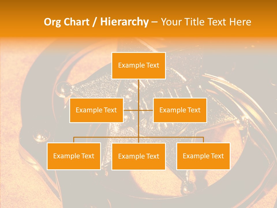 Badge Crime Law PowerPoint Template