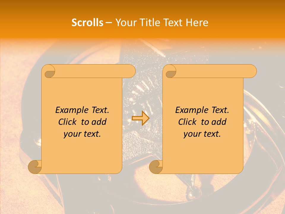 Badge Crime Law PowerPoint Template
