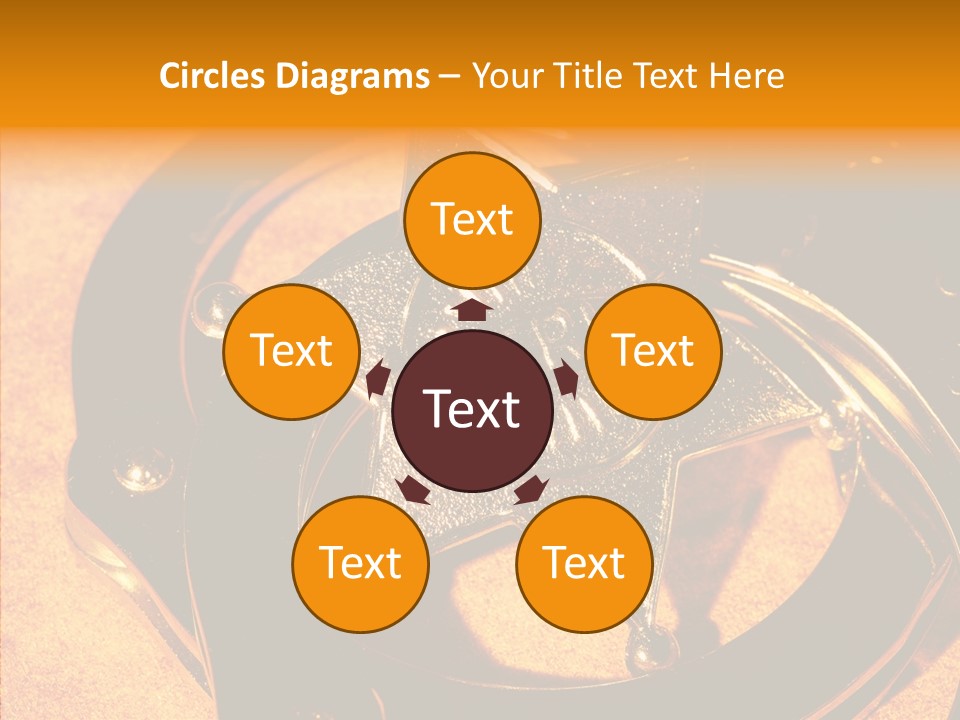 Badge Crime Law PowerPoint Template