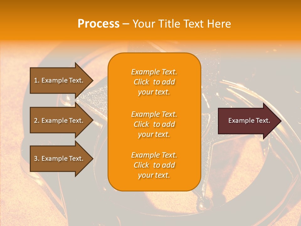 Badge Crime Law PowerPoint Template