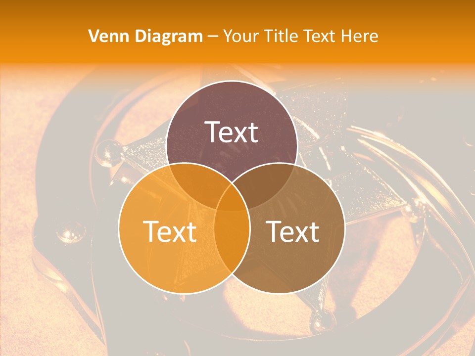 Badge Crime Law PowerPoint Template