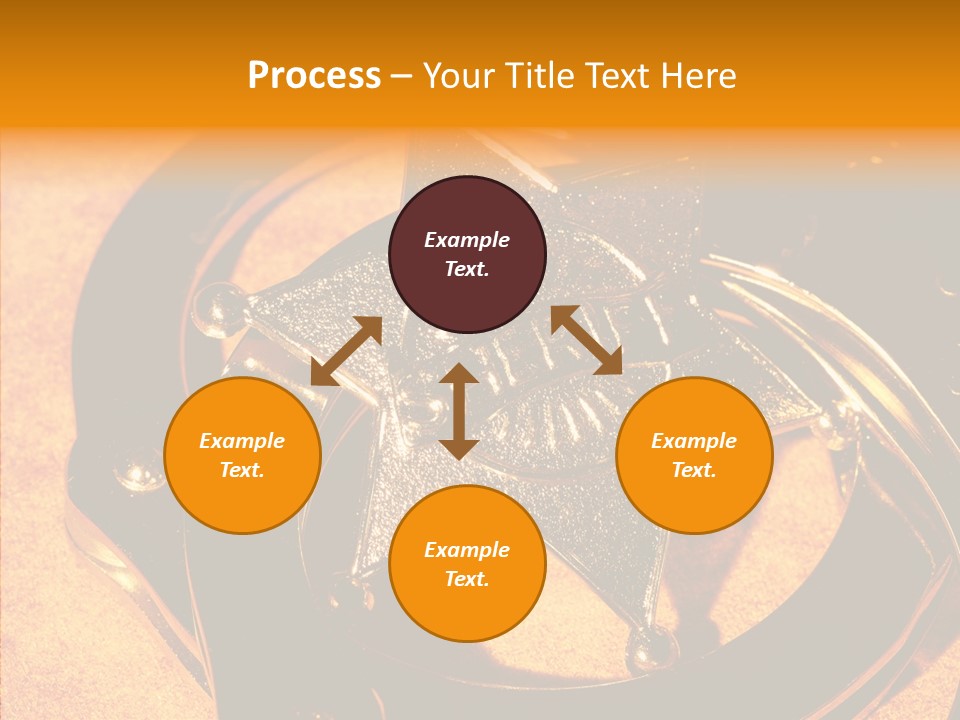 Badge Crime Law PowerPoint Template