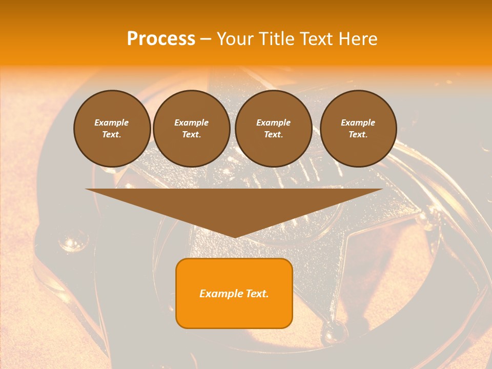 Badge Crime Law PowerPoint Template