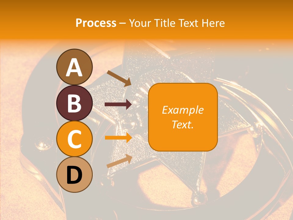 Badge Crime Law PowerPoint Template