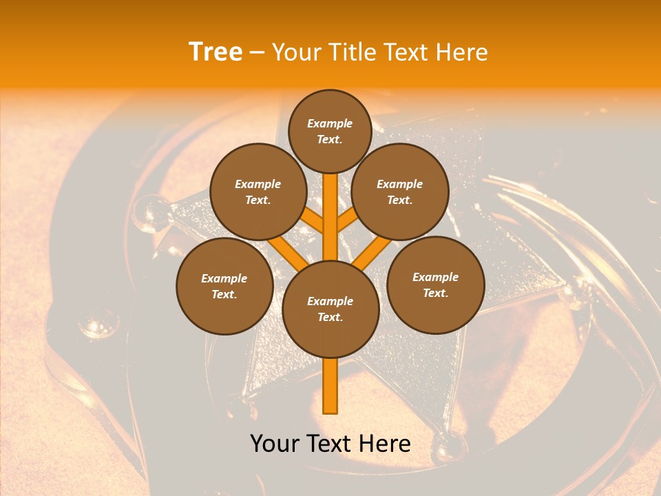 Badge Crime Law PowerPoint Template