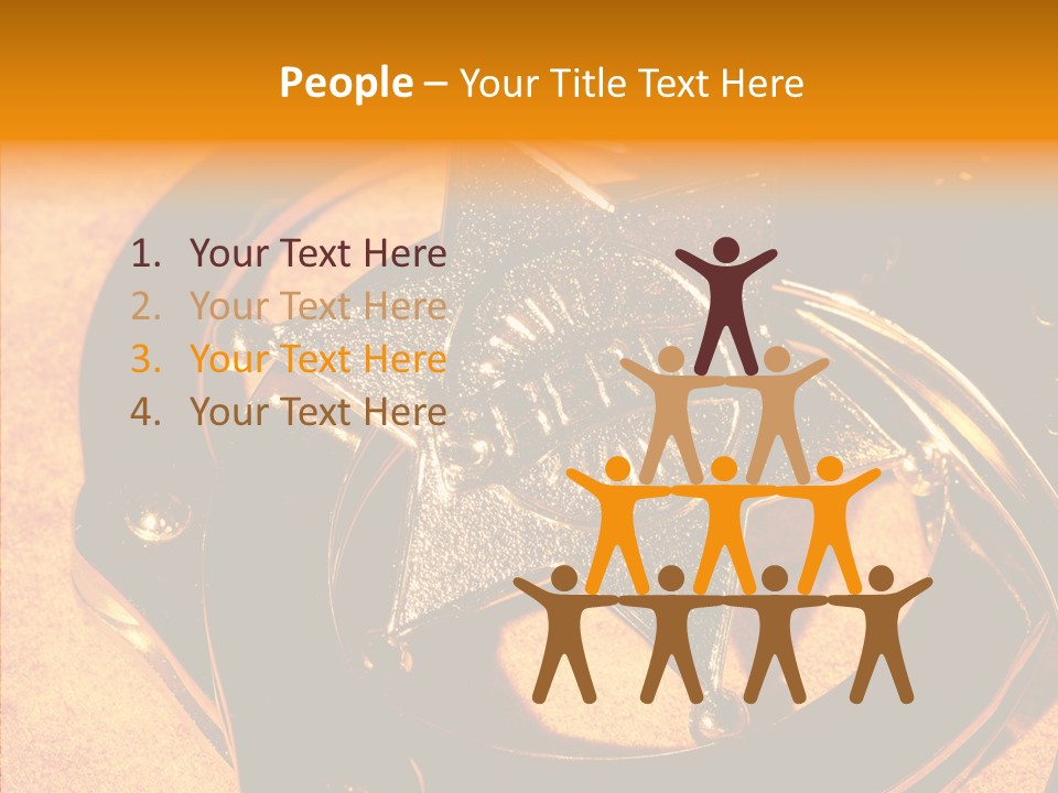Badge Crime Law PowerPoint Template