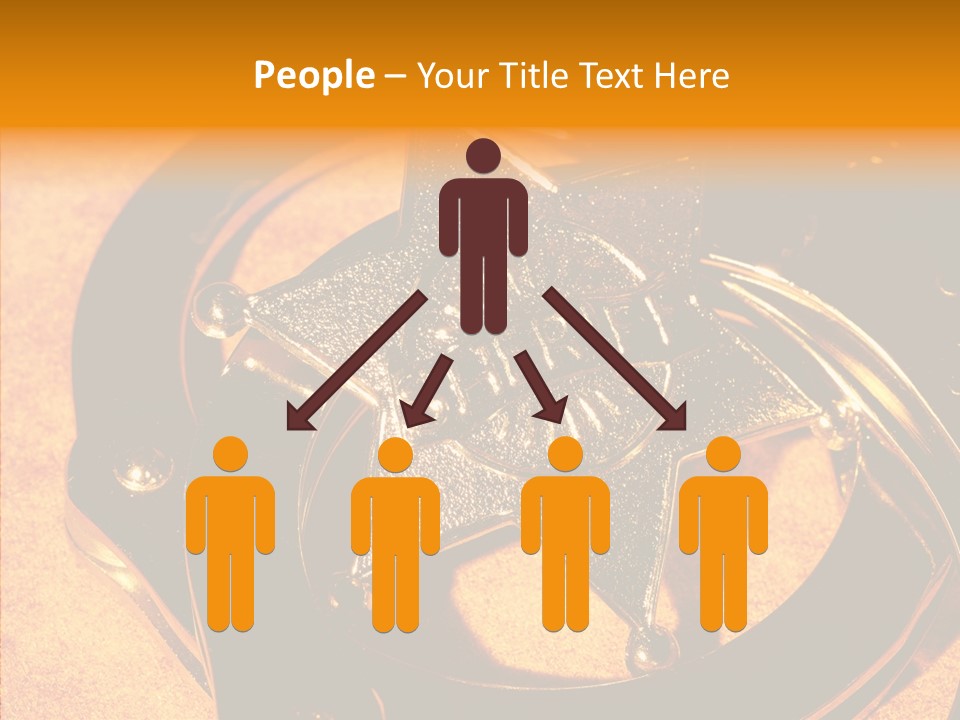 Badge Crime Law PowerPoint Template