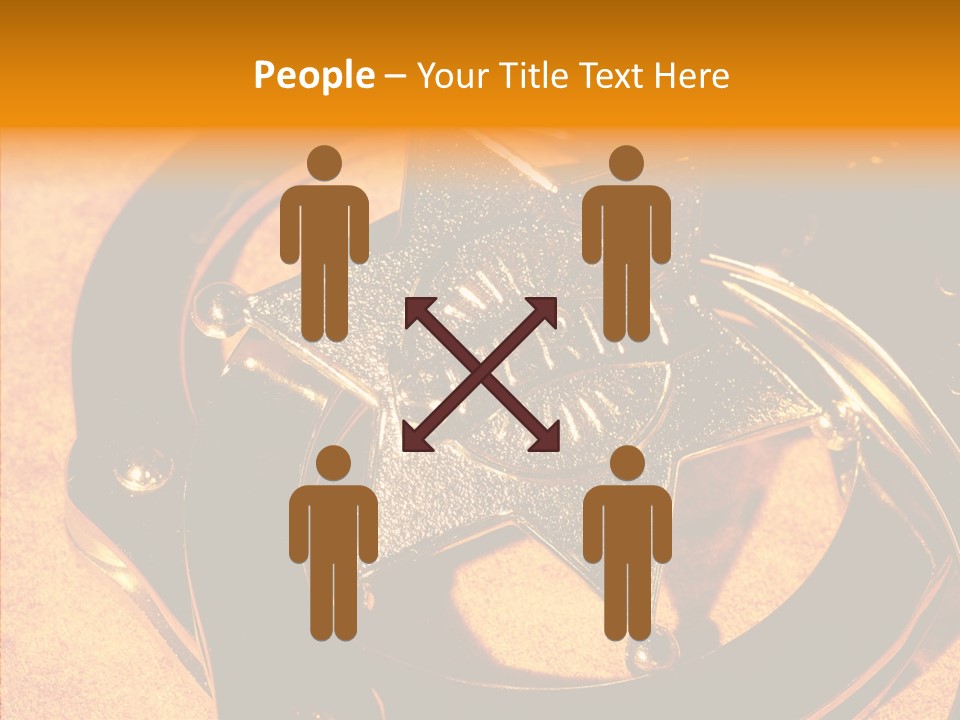 Badge Crime Law PowerPoint Template