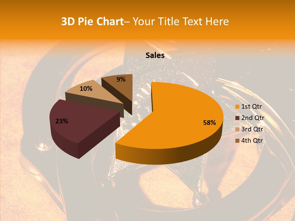 Badge Crime Law PowerPoint Template