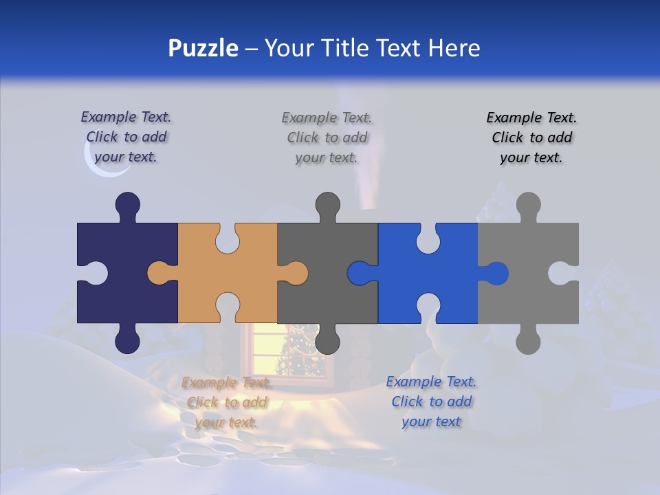 Conifer Season Celebration PowerPoint Template