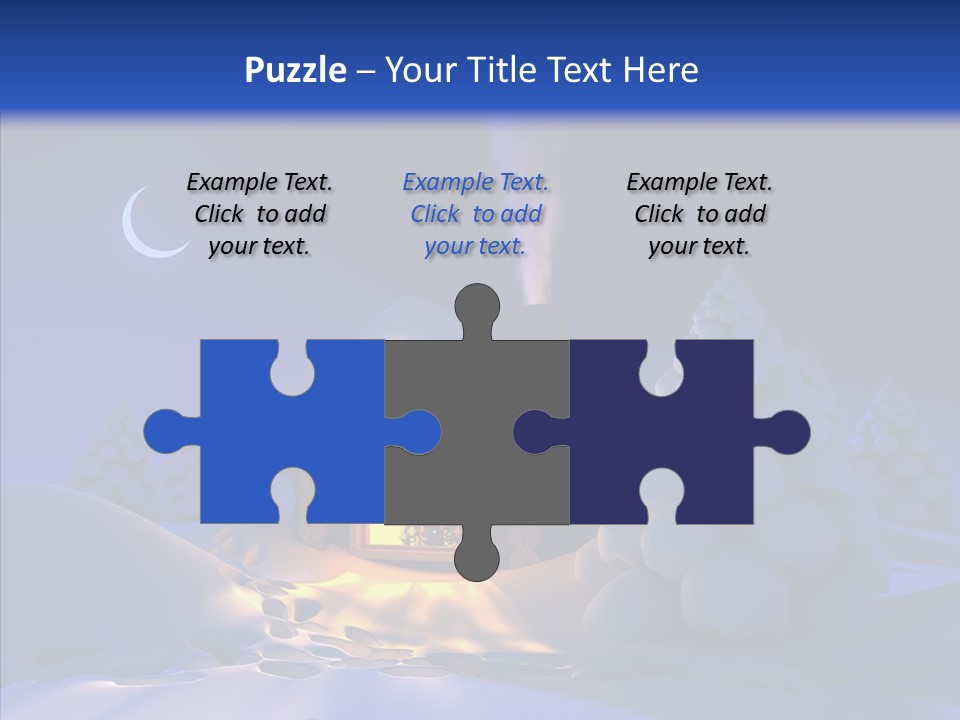 Conifer Season Celebration PowerPoint Template