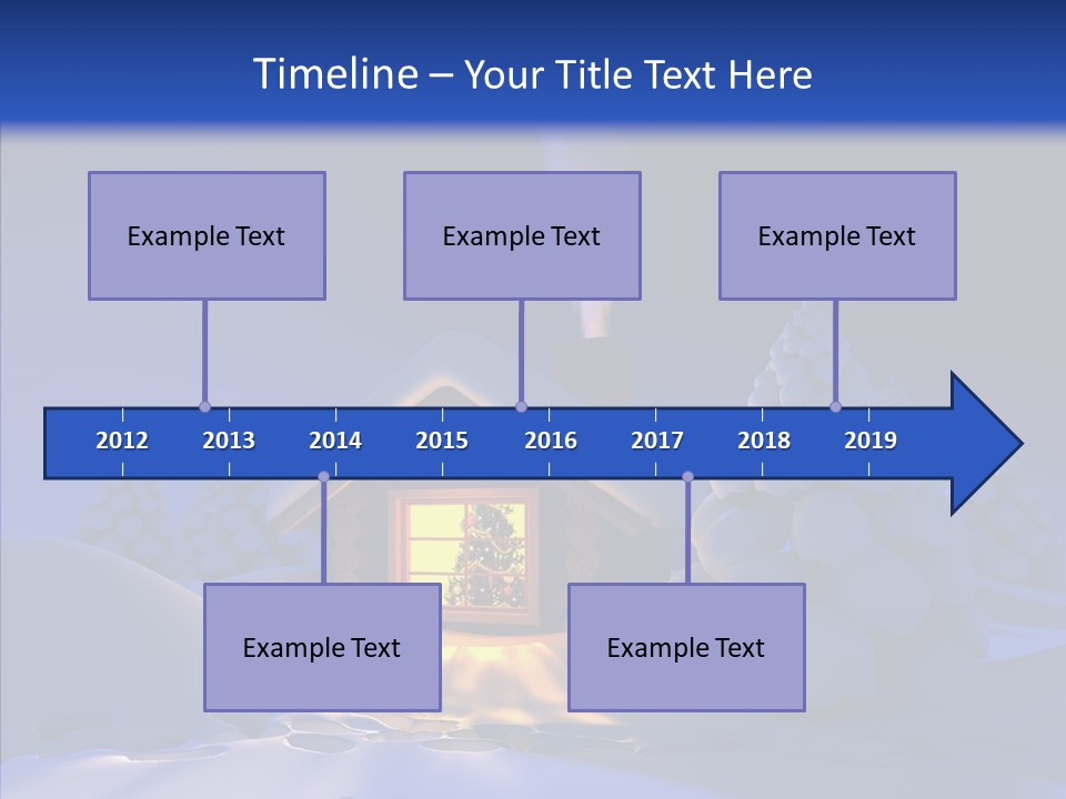 Conifer Season Celebration PowerPoint Template